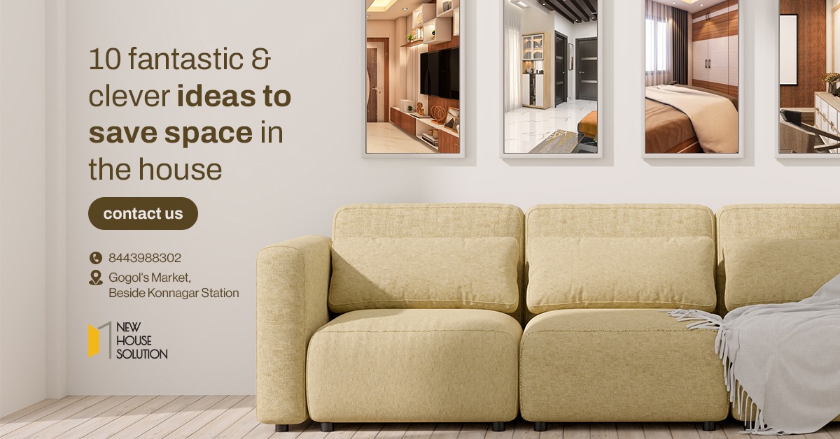 10 fantastic and clever ideas to save space in the house